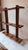 Wood Vintage Mid-Century Teak Wine Glass Rack – Wall Mounted 12-Stemware Holder For Sale - Image 7 of 11