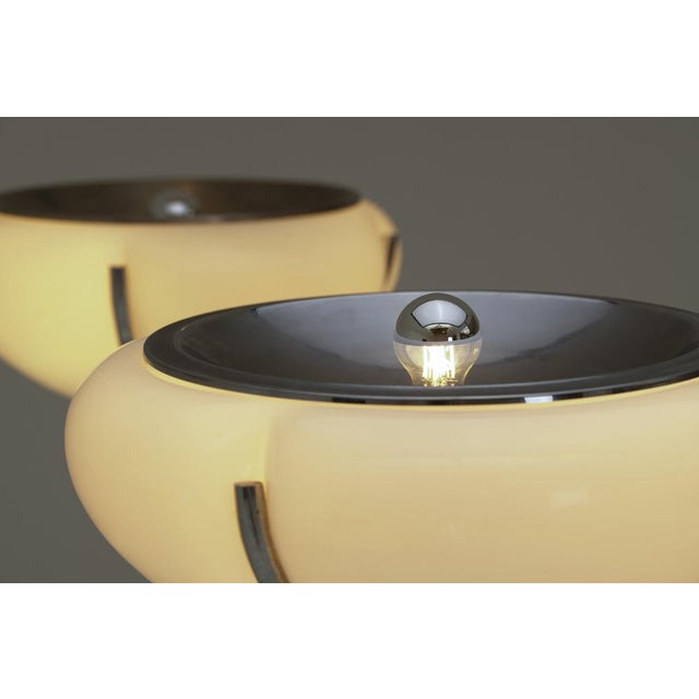Metal Quadrifoglio Floor Lamp by Studio 6G for Guzzini, 1970s For Sale - Image 7 of 16