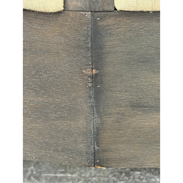 Queen Size Wood + Upholstered Headboard For Sale - Image 10 of 12