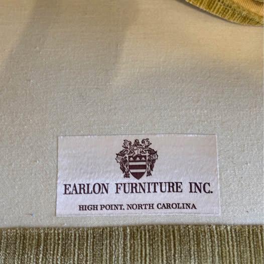 Mid-Century Modern 1960s Pair of Mid Century Chartreuse Green Cotton Velvet Swivel Arm Chairs With Tufted Seat Backs For Sale - Image 3 of 10