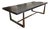 Julie Lawrence for Restoration Hardware T-Brace Rectangular Extension Dining Table For Sale