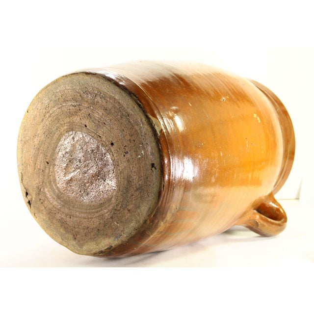 19th C. Southern Pottery Crock Butter Churn, Alkaline Glaze, Alabama For Sale - Image 18 of 18