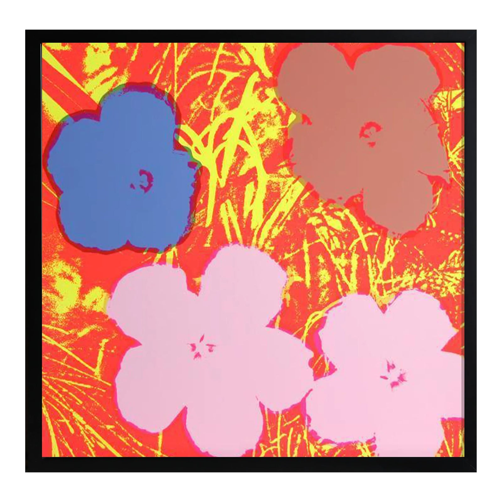 Andy Warhol, Flowers Ii.69, Screenprint Created by Sunday B