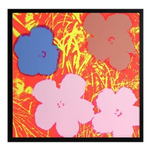 Andy Warhol, Flowers Ii.69, Screenprint Created by Sunday B. Morning