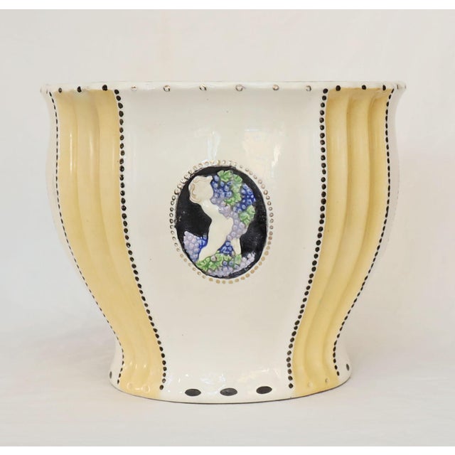 Art Nouveau Flower Pot from Julius Dressler, 1890s For Sale - Image 10 of 10