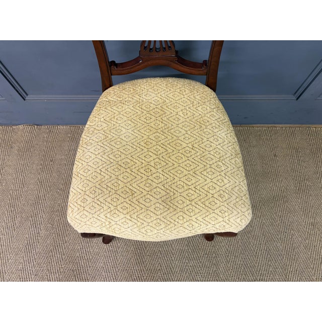 Victorian Mahogany Salon Suite, 1890, Set of 7 For Sale - Image 9 of 18