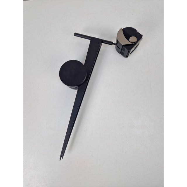 1980s Postmodern Metal Wall Spot Lamp from Debsch Aster, Italy, 1980s For Sale - Image 5 of 14