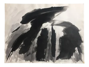 Original Vintage Abstract Painting