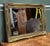 Gold Vintage Gilt Wall Hanging Overmantel Mirror For Sale - Image 8 of 10