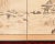 Wood Japanese Meiji Two-Panel Screen Chinese Country Winter Landscape For Sale - Image 7 of 13