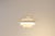 Vintage Danish White Pendant Lamp, 1970s For Sale - Image 3 of 4