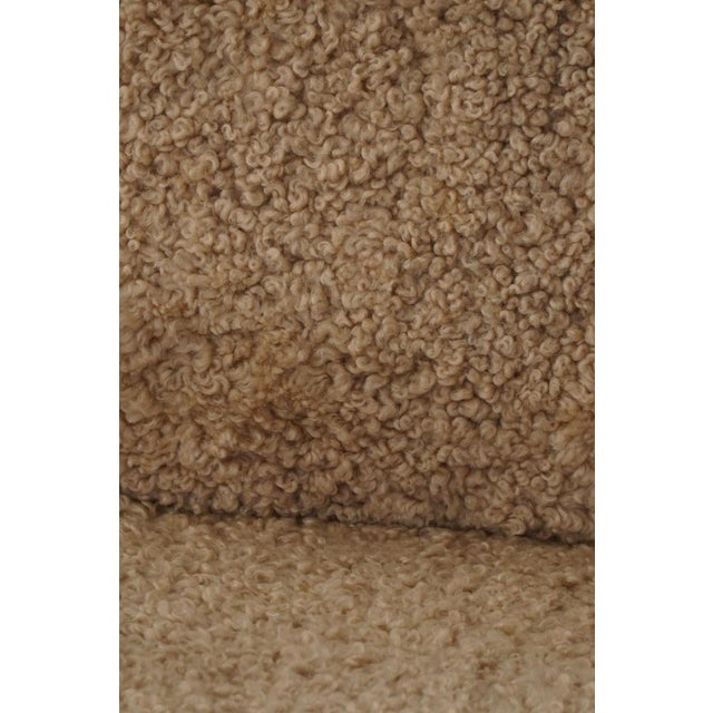 Danish Modern Lounge Chair in Oak and Lambswool by Henning Kjærnulf, 1960s For Sale - Image 12 of 15