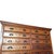 1930s Antique Oak Printer's Cabinet For Sale - Image 5 of 12