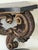 Antique Monumental Baroque Style Giltwood Console Table With Ebonized Top, 74.5” For Sale In Chicago - Image 6 of 12