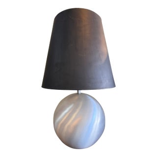Russel Wright for Raymor Aluminum Ball Table Lamp C1930s For Sale