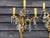 Vintage Louis XV Romantic French Bronze Wall Sconces Crystal Lighting, 1950s, Set of 2 For Sale - Image 4 of 10