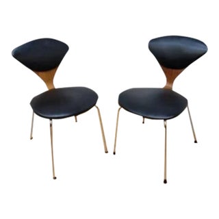 Mid Century Modern Norman Cherner for Plycraft Side Chair - Pair For Sale