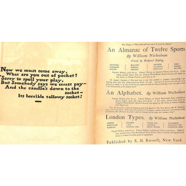 "An Almanac of Twelve Sports" 1898 Nicholson, William For Sale - Image 17 of 18