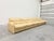 Postmodern Vintage Postmodern Beige Leather 6 Piece Modular Sectional Sofa For Sale - Image 3 of 11