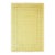 8x10 Yellow Solid Gabbeh Hand-Knotted Wool Rug For Sale