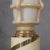 Art Deco Murano Glass and Brass Floor Lamp, 1940s For Sale - Image 4 of 10