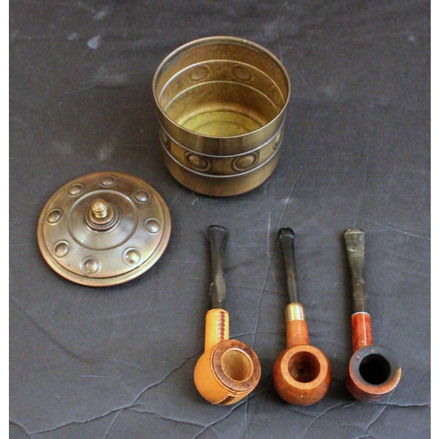 Wood C. 1910 English Edwardian Period Smoker's Cabinet For Sale - Image 7 of 7