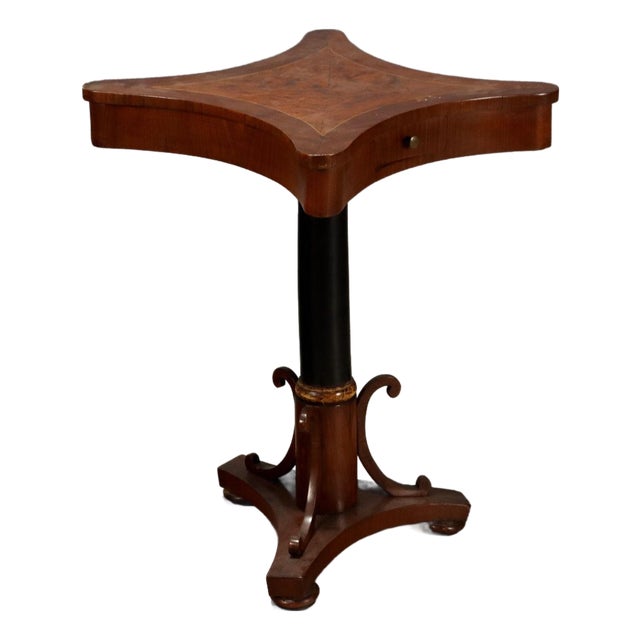 Empire Coffee Table in Walnut For Sale