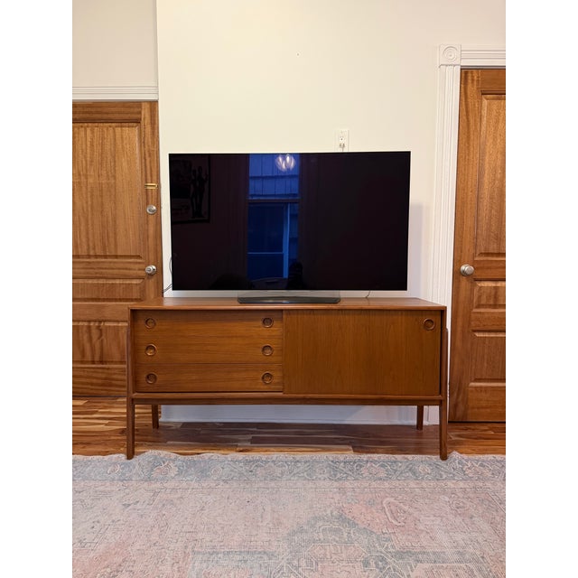 Handmade teak credenza, bought in 2020 from Circa60. Excellent condition, selling due to a move.