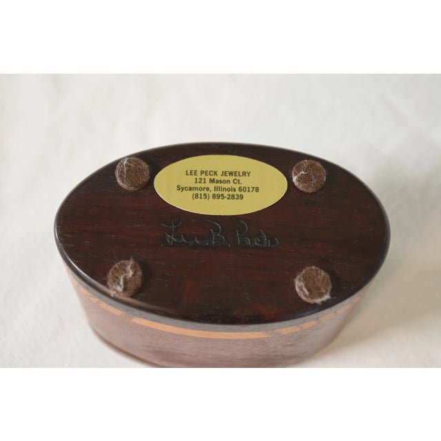 Lee Barnes Peck Small Jewelry Box For Sale - Image 4 of 7