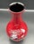 Paint 1970s Korean Red Lacquer Vase With Mother of Pearl Inlay – Cranes & Pine, Najeonchilgi For Sale - Image 7 of 7