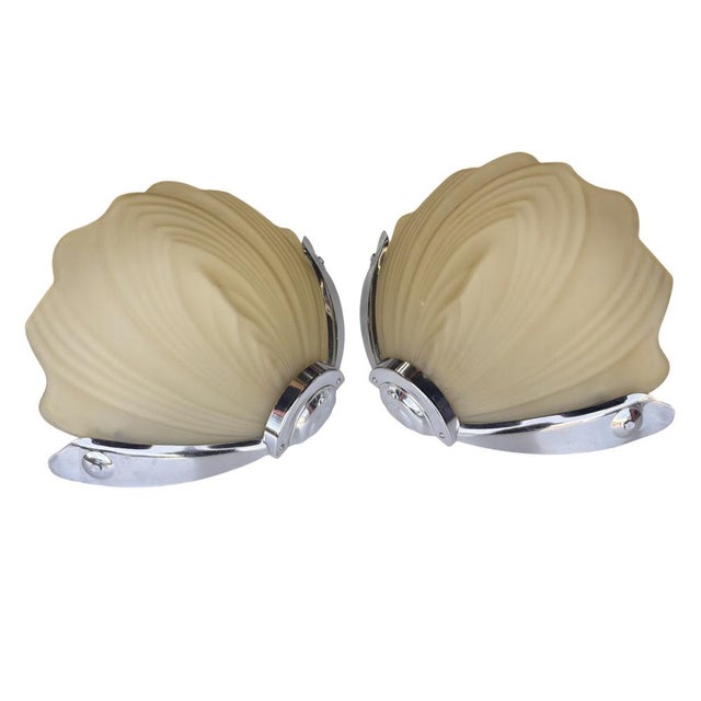 Vintage Art Deco Wall Lights, 1930s, Set of 3 For Sale - Image 6 of 14