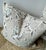 Beige Taupe and Cream Linen Monkey Pillows Pair For Sale - Image 4 of 5