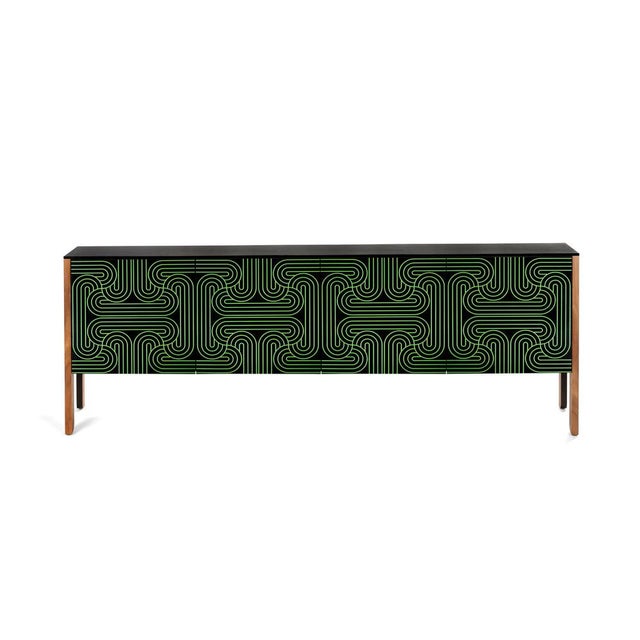 Contemporary Four Door Loop Sideboard by Nell Beale For Sale - Image 3 of 14