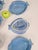 Blue Ceramic Fish Plates by Aimé De Grimaud, France, 1970, Set of 6 For Sale - Image 9 of 10