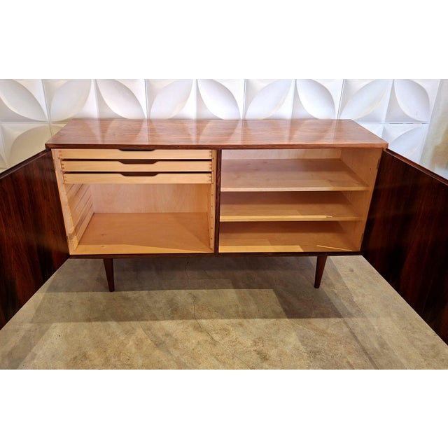 Vintage Sideboard by Carlo Jensen for Poul Hundevad, 1960s For Sale - Image 9 of 13