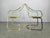Brass Dining Chairs by Gastone Rinaldi for Rima, Italy, 1970s, Set of 5 For Sale - Image 6 of 18