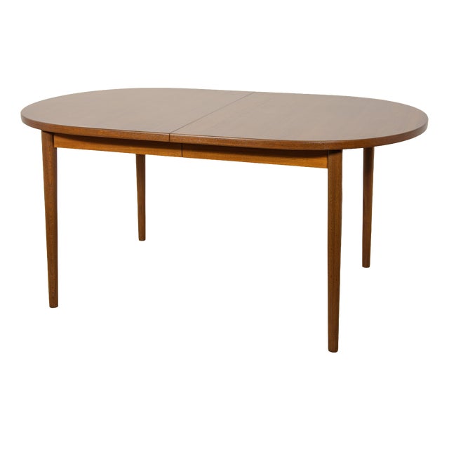 Mid-Century Modern Extendable Dining Table by Nils Jonsson for Troeds Bjärnum, Sweden, 1960s For Sale
