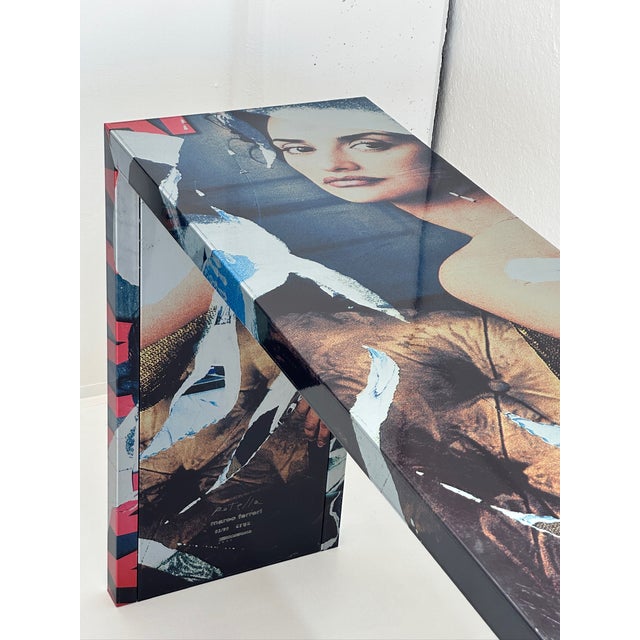 2000 - 2009 Console Table by Mimmo Rotella for Zero Disegno, 1990s For Sale - Image 5 of 7