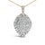 Drape elegance around your neck with this exquisite 14K gold pear-shaped pendant necklace, where sophistication meets...