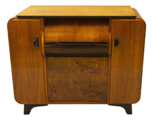 Record Cabinet attributed to Jindrich Halabala for Up Závody, 1940s
