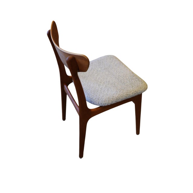 Mid-Century Modern Danish Teak Dining Chairs by Schiønning & Elgaard for Randers Møbelfabrik, 1960s, Set of 6 For Sale - Image 3 of 12
