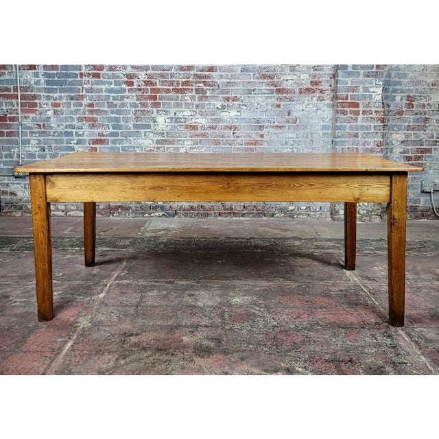 19th Century French Farm Dining Table For Sale - Image 9 of 13