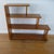 Wood Mid-Century Hand Carved Calla Lily 4-Tier Wood Bookshelf For Sale - Image 7 of 12