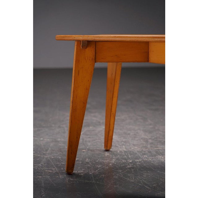 Wood Reconstruction Side Table, 1940s For Sale - Image 7 of 12