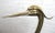 Mid-Century Modern Crane Sculpture With Brass For Sale - Image 3 of 5