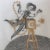 This sweet little porcelain dish features a whimsical old time photographer taking a picture and a dove coming out of the...