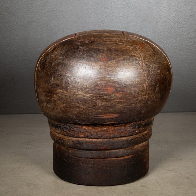 Late 19th Century Antique Millinery Puzzle Block Hat Form c.1890-1920 For Sale - Image 5 of 10