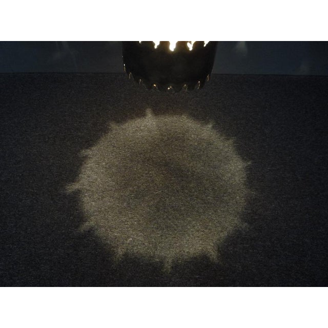 Brutalist Brass Pendant Lamp by Svend Aage Holm Sørensen for Holm Sørensen & Co, 1960s For Sale - Image 13 of 16