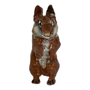 Vintage Stuart Navy Hand Made Chipmunk Sculpture