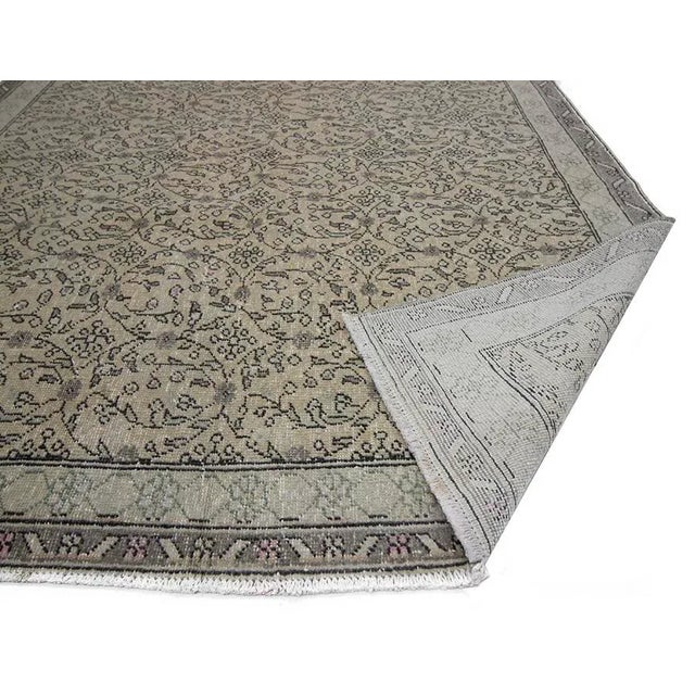 1960s Vintage Washed Out Turkish Rug 5′7″ × 8′8″ Chairish